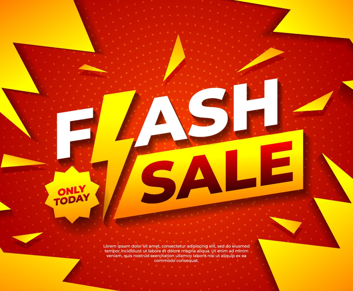 Flash sales