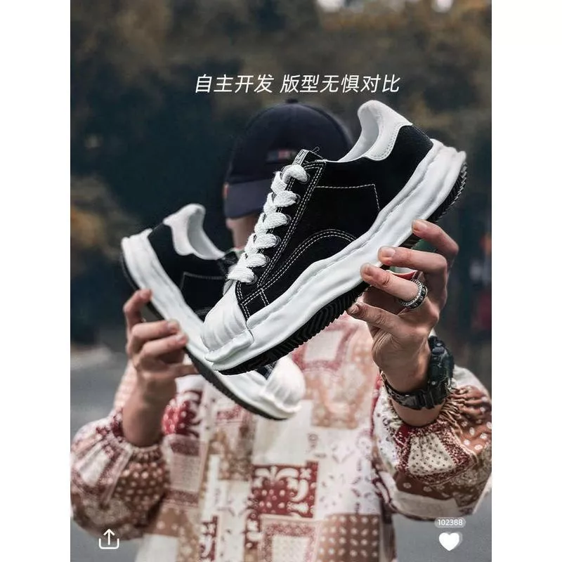 Mihara Kangyu Shell Toe Dissolved Men's Women's Shoes Style 2026 Spring New Style Thick-soled Increase image 2