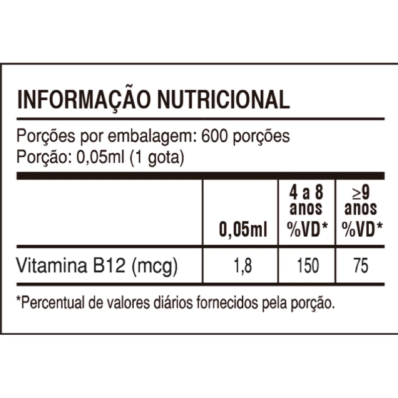 VITAMIN B12 CHILDREN'S 30ML (600 Doses) Fast Shipping image 3